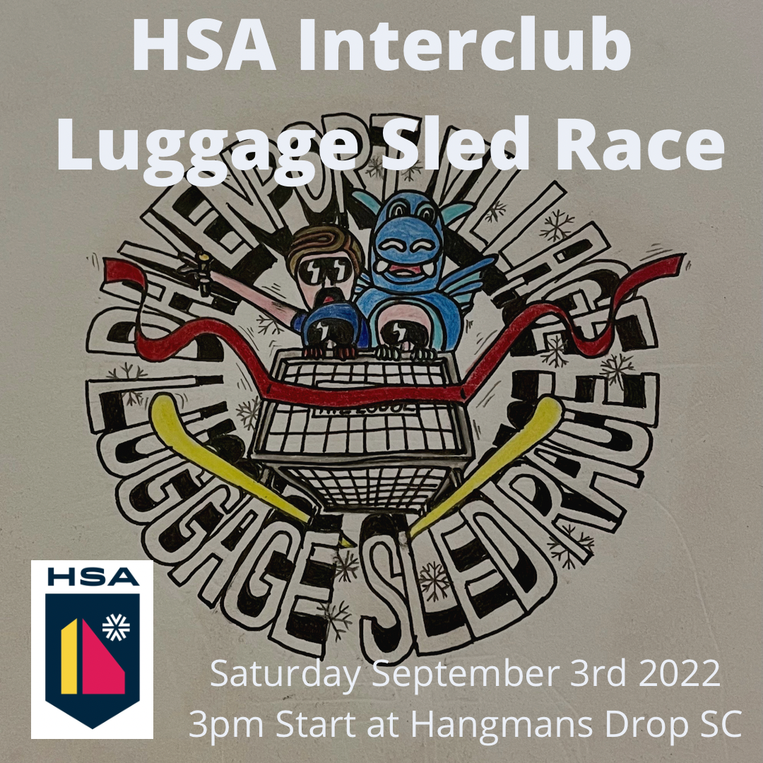 HSA Luggage Sled Race